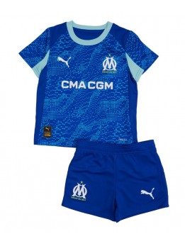 Olympique de Marseille Dječji Rezervni Dres kompleti 2025-26 Kratak Rukavima (+ kratke hlače)
